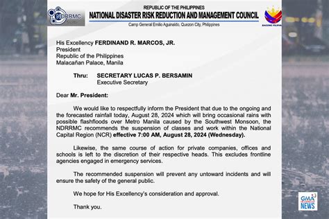 are government offices open today|Gov’t work, classes in NCR suspended due to 'habagat'.